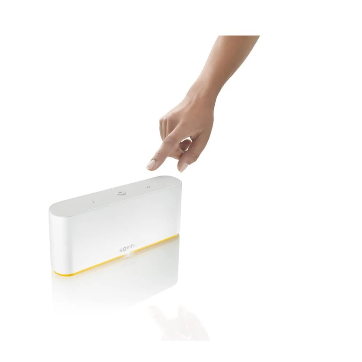 Supplier reference photograph of a compatible smart-home control hub