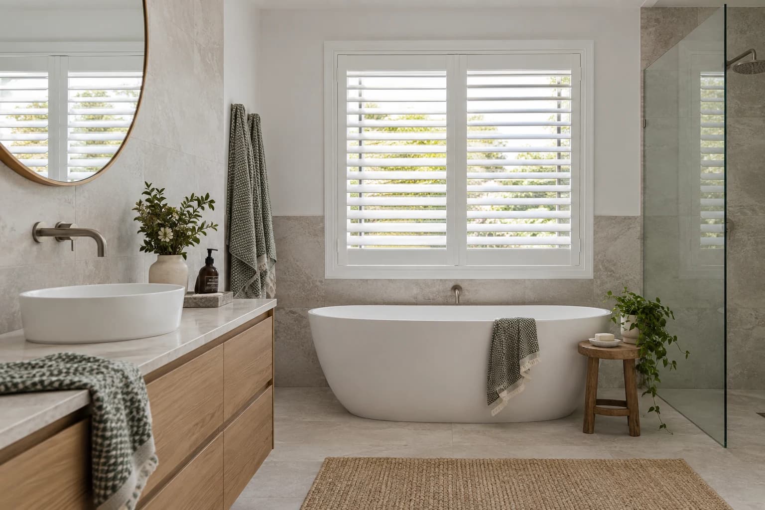 Kitchens & bathrooms window furnishing context